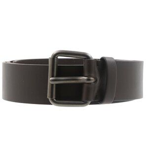 Alvaro Gonzalez Women's Square Buckle Brown Leather Belt - Retail $415 - NWOT